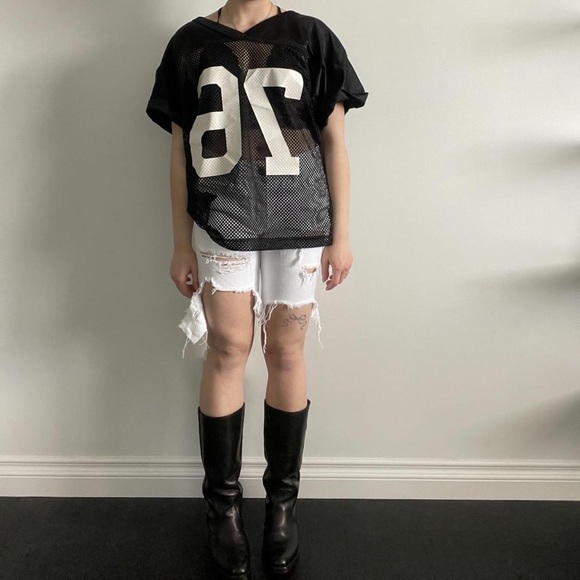 Am eagle distressed denim shorts - Picture 3 of 3